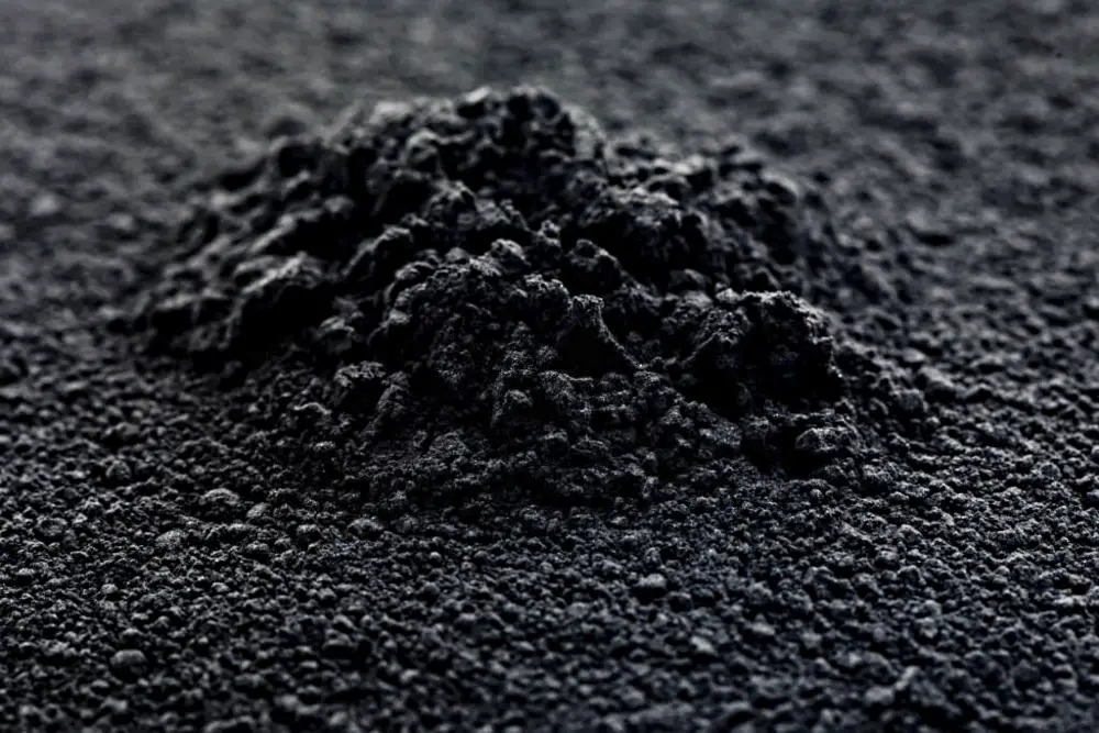 Chemical Media 101 — A zoomed in photo of activated carbon 