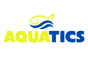 KaveMan Aquatics Logo with White letters