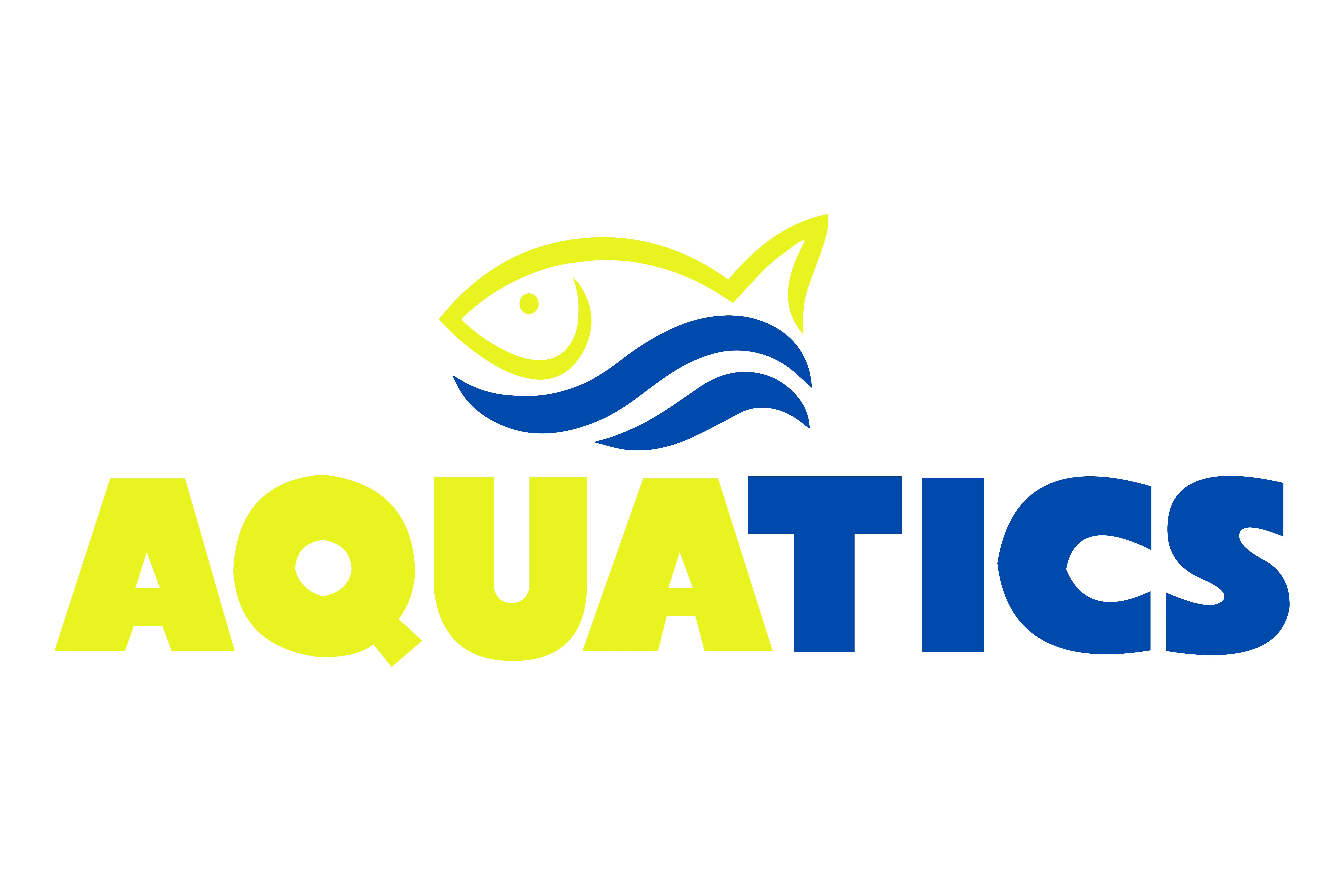 KaveMan Aquatics Logo with White letters