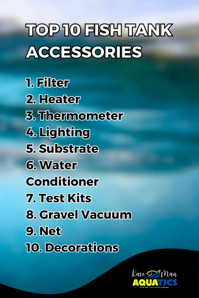 Fish Tank Accessories — List of the Top 10 Fish Tank Accessories by KaveMan Aquatics